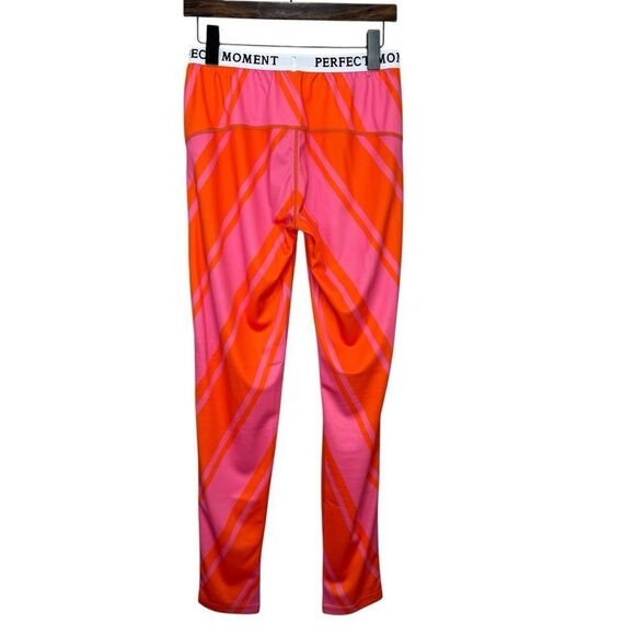 NEW Perfect Moment Thermal SET Azalea Pink and Orange Chevron Print Size Large - Picture 12 of 14